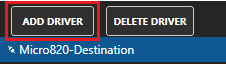 Add driver button