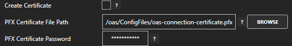 AWS IoT Gateway connector PFX certificate