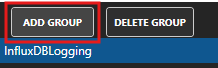 Add data logging group button