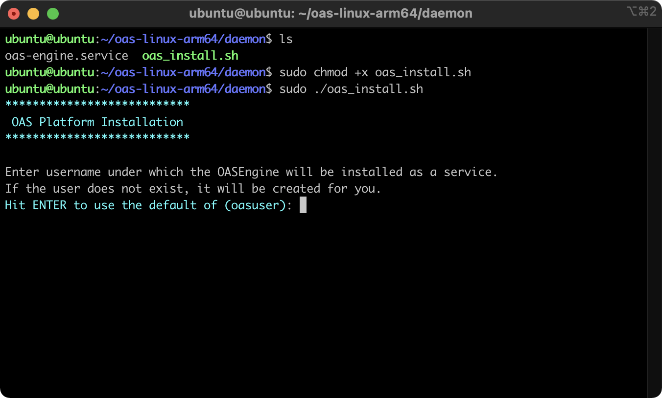 Linux Installation Script Start