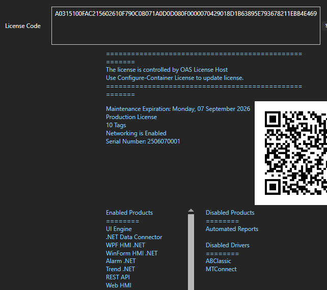 Container license