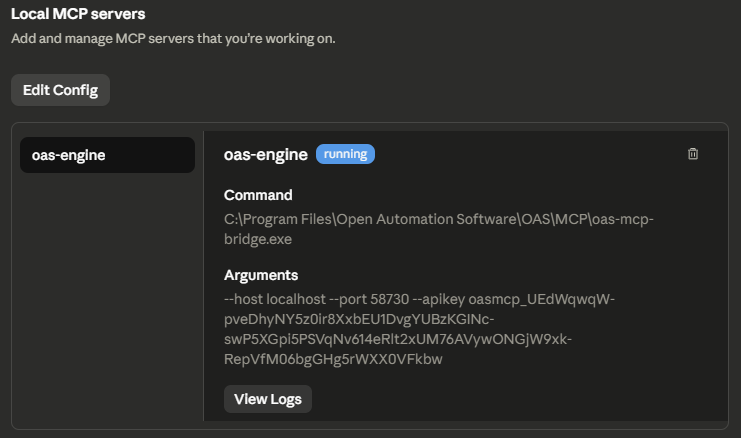 Claude Desktop Developer Settings Updated