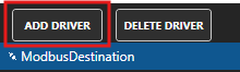 Add Modbus driver button