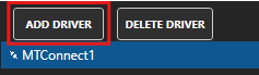 Add MTConnect driver button