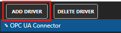 Add OPC UA driver button