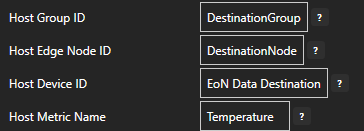 Tag Host configuration