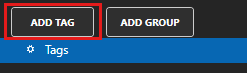 Add tag button