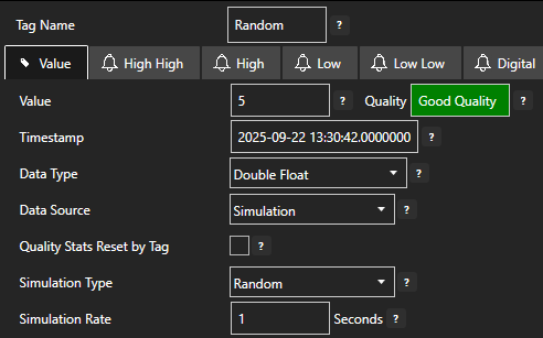 Simulation data source