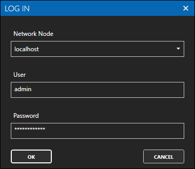 Log In Dialog