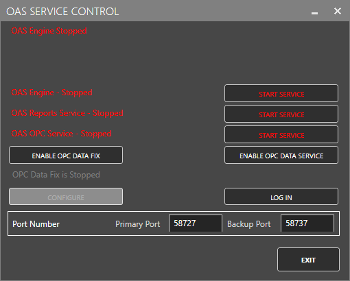 OAS Service Control