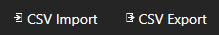 CSV Import and Export