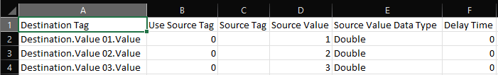 Data Route Tags Excel
