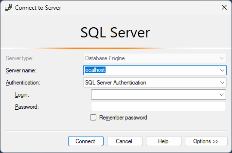 SQL Server Connect