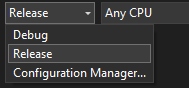 VS Release Mode