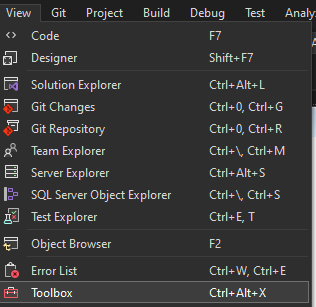 VS View Toolbox