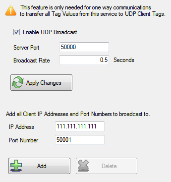 Getting Started-UPD Broadcast