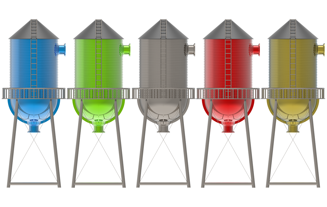 IIoT HMI tanks symbol library