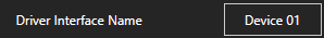 Device 01 Driver Interface Name