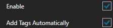 Add Tags Automatically