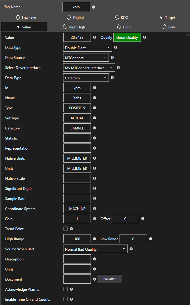 Getting Started MTConnect Industrial of Things Data Platform