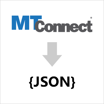 How to Insert MTConnect Data into a JSON Structure