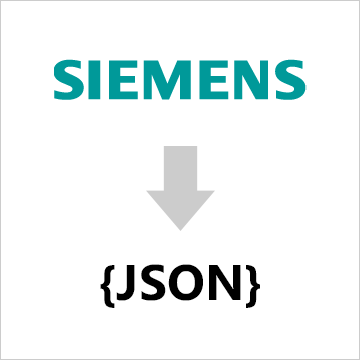 How to Insert Siemens Data into a JSON Structure