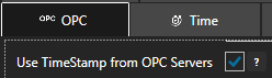 Timestamp OPC Servers