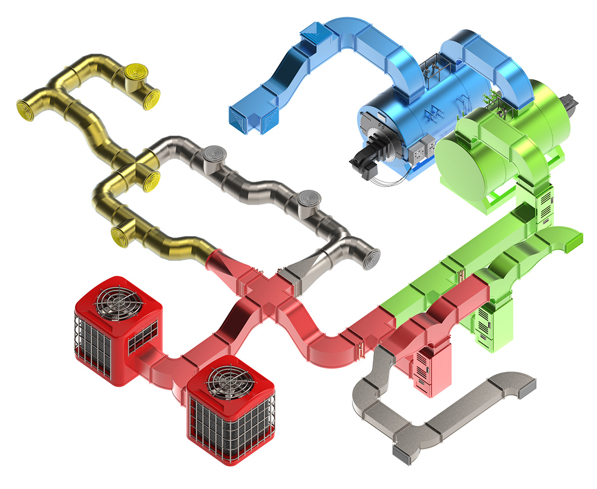 Building Automation HVAC Symbols