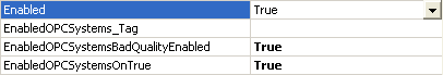 OPC Controls Button Properties 321