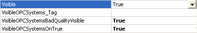 OPC Controls Button Properties 329